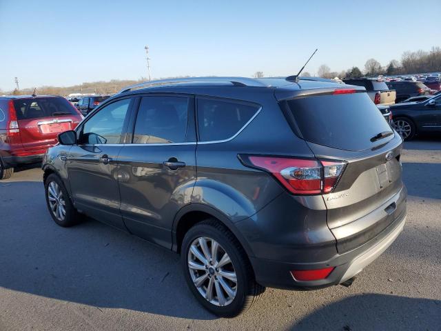 1FMCU9JD7HUD23971 - 2017 FORD ESCAPE TITANIUM GRAY photo 2