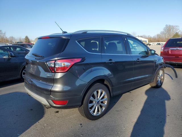 1FMCU9JD7HUD23971 - 2017 FORD ESCAPE TITANIUM GRAY photo 3