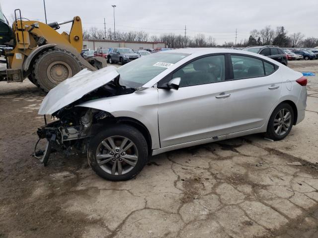 5NPD84LF0HH169614 - 2017 HYUNDAI ELANTRA SE SILVER photo 1