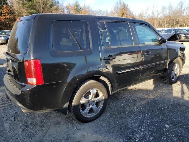 5FNYF4H63EB007504 - 2014 HONDA PILOT EXL BLACK photo 3