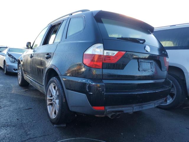 WBXPC93447WF01902 - 2007 BMW X3 3.0SI BLACK photo 2