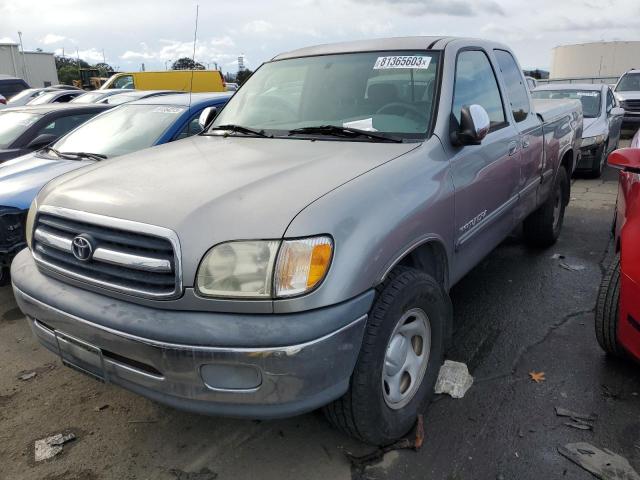 5TBRN34172S332507 - 2002 TOYOTA TUNDRA ACCESS CAB SR5 SILVER photo 1
