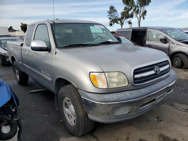 5TBRN34172S332507 - 2002 TOYOTA TUNDRA ACCESS CAB SR5 SILVER photo 4