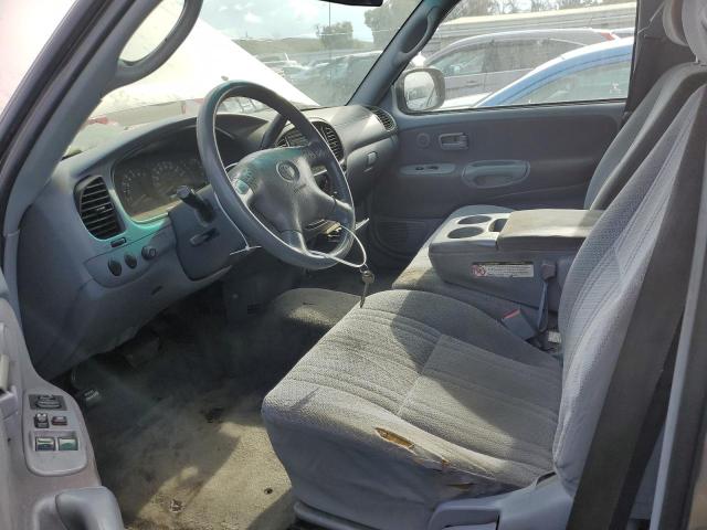 5TBRN34172S332507 - 2002 TOYOTA TUNDRA ACCESS CAB SR5 SILVER photo 7