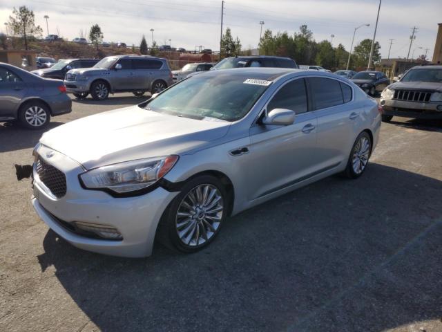 KNALW4D44F6017371 - 2015 KIA K900 GRAY photo 1