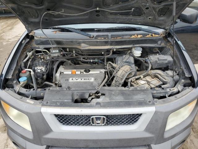 5J6YH28554L039592 - 2004 HONDA ELEMENT EX Սև լուսանկար 12