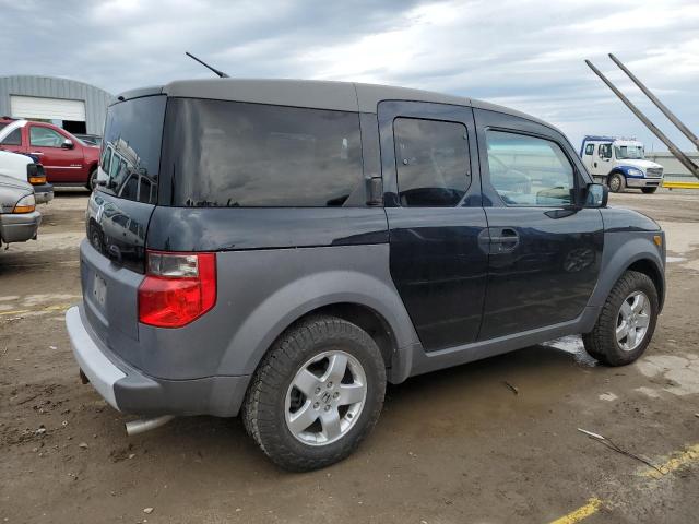 5J6YH28554L039592 - 2004 HONDA ELEMENT EX Սև լուսանկար 3