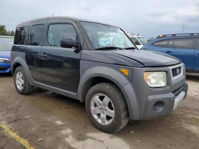 5J6YH28554L039592 - 2004 HONDA ELEMENT EX Սև լուսանկար 4