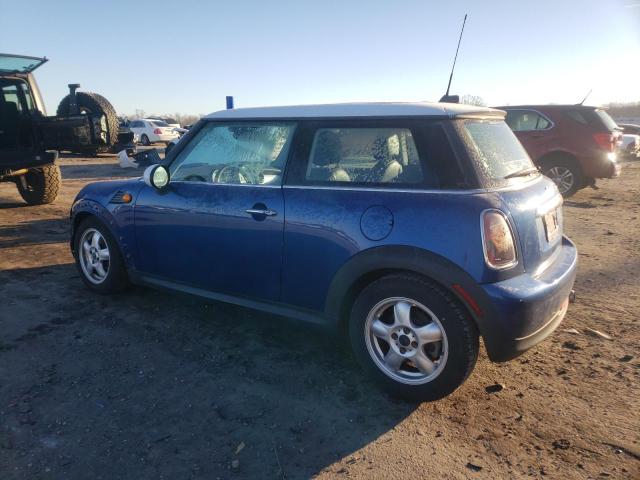 WMWMF33569TT69446 - 2009 MINI COOPER BLUE photo 2