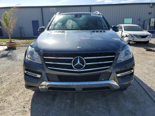 4JGDA5HB6CA042832 - 2012 MERCEDES-BENZ ML 350 4MATIC GRAY photo 5