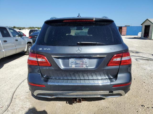 4JGDA5HB6CA042832 - 2012 MERCEDES-BENZ ML 350 4MATIC GRAY photo 6
