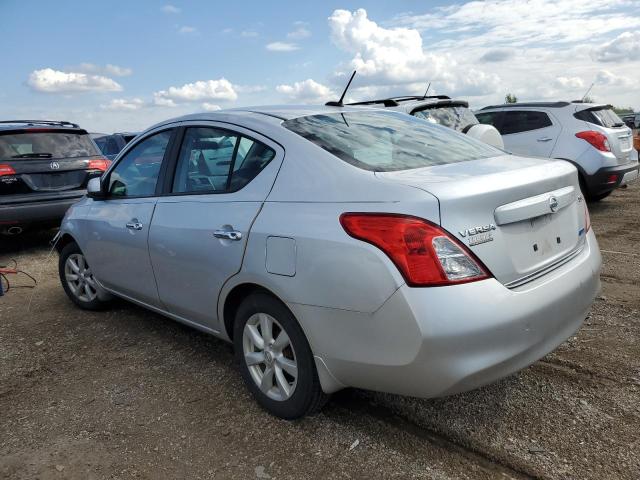 3N1CN7AP3CL864084 - 2012 NISSAN VERSA S 银色 照片 2