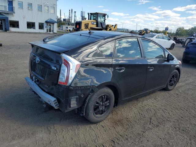 JTDKN3DU7C5442645 - 2012 TOYOTA PRIUS BLACK photo 3