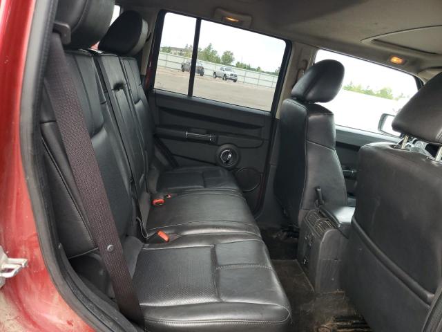 1J4RG5GT6AC137633 - 2010 JEEP COMMANDER LIMITED Czerwony zdjęcie 11