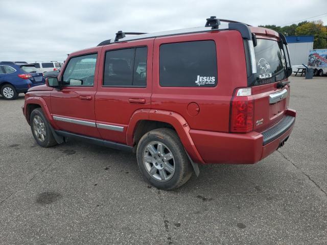 1J4RG5GT6AC137633 - 2010 JEEP COMMANDER LIMITED Czerwony zdjęcie 2