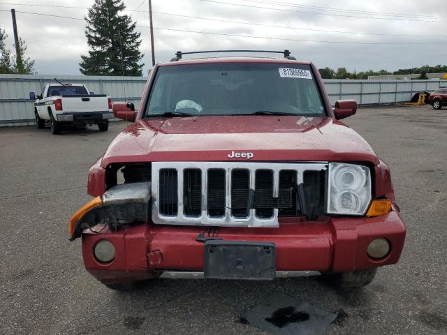 1J4RG5GT6AC137633 - 2010 JEEP COMMANDER LIMITED Czerwony zdjęcie 5