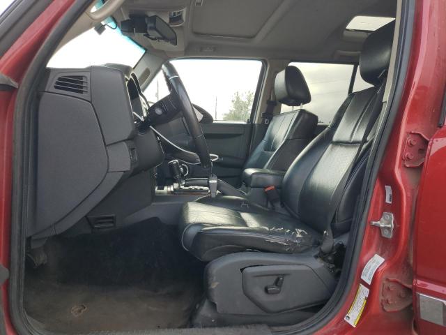 1J4RG5GT6AC137633 - 2010 JEEP COMMANDER LIMITED Czerwony zdjęcie 7