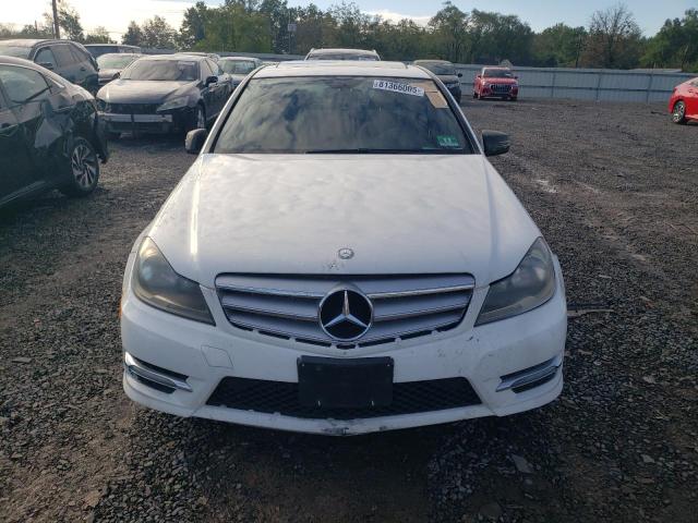 WDDGF8AB1DR277761 - 2013 MERCEDES-BENZ C 300 4MATIC WHITE photo 5
