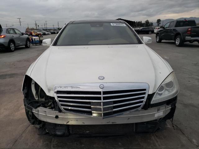 WDDNG7DB3CA469013 - 2012 MERCEDES-BENZ S 550 WHITE photo 5