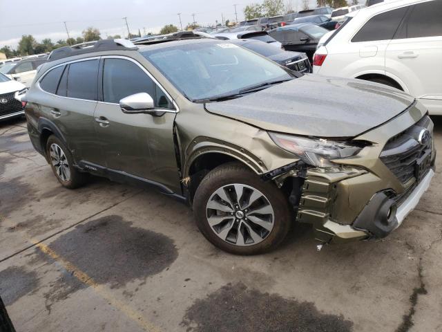 4S4BTGPD5P3101511 - 2023 SUBARU OUTBACK TOURING GREEN photo 4