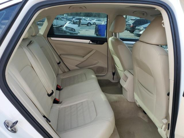 1VWBM7A32CC073997 - 2012 VOLKSWAGEN PASSAT SE Սպիտակ լուսանկար 10