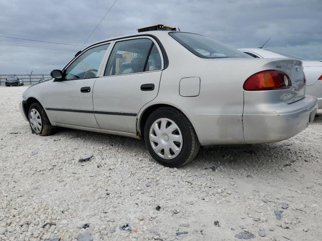 1NXBR12EX2Z584122 - 2002 TOYOTA COROLLA CE BEIGE photo 2