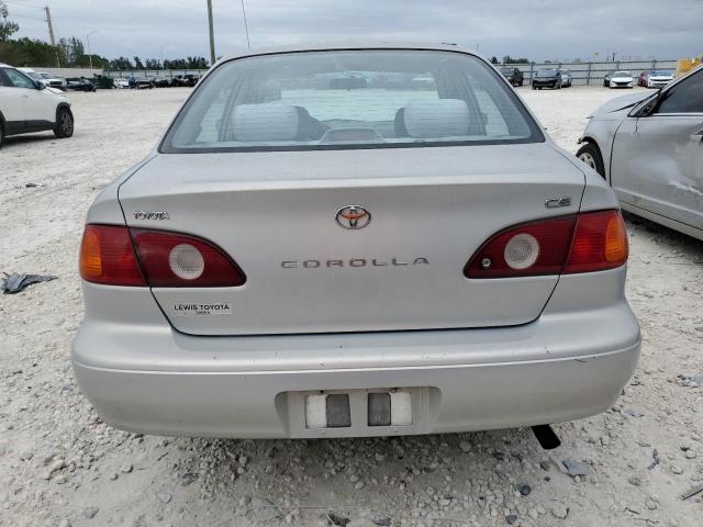 1NXBR12EX2Z584122 - 2002 TOYOTA COROLLA CE BEIGE photo 6