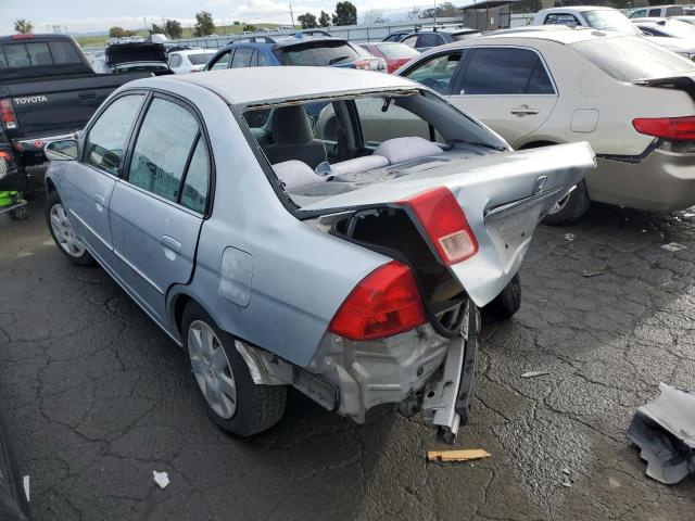 2HGES26772H517909 - 2002 HONDA CIVIC EX SILVER photo 2