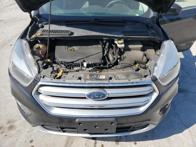 1FMCU9GD0HUD82089 - 2017 FORD ESCAPE SE შავი ფოტო 12
