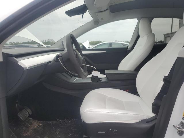 7SAYGAEE4PF693730 - 2023 TESLA MODEL Y Beyaz fotoğraf 7