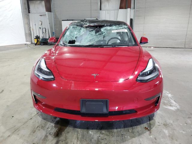 5YJ3E1EA7PF689116 - 2023 TESLA MODEL 3 RED photo 5