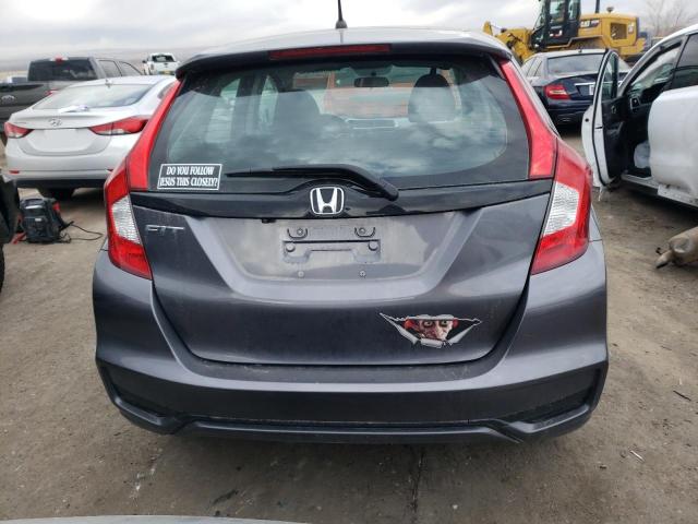 3HGGK5H42KM721757 - 2019 HONDA FIT LX GRAY photo 6