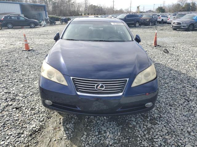 JTHBJ46G582219052 - 2008 LEXUS ES 350 BLUE photo 5