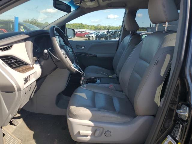 5TDYK3DC1FS639609 - 2015 TOYOTA SIENNA XLE BLACK photo 7