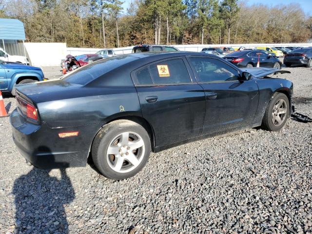 2C3CDXAT4EH244566 - 2014 DODGE CHARGER POLICE BLACK photo 3