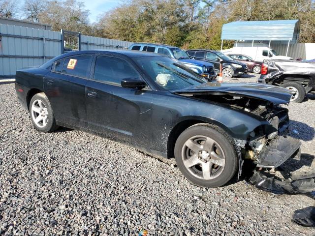 2C3CDXAT4EH244566 - 2014 DODGE CHARGER POLICE BLACK photo 4