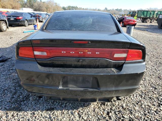 2C3CDXAT4EH244566 - 2014 DODGE CHARGER POLICE BLACK photo 6