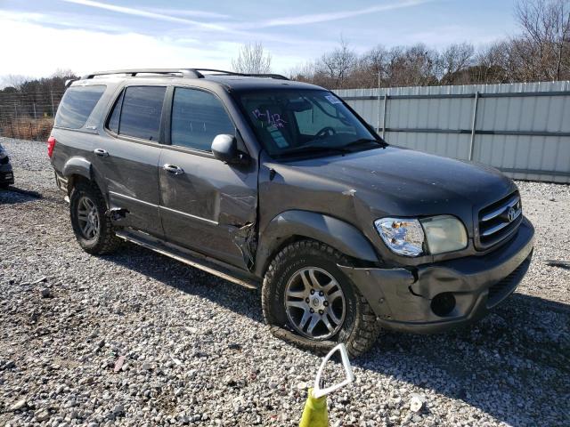 5TDZT38A14S227830 - 2004 TOYOTA SEQUOIA LIMITED GRAY photo 4