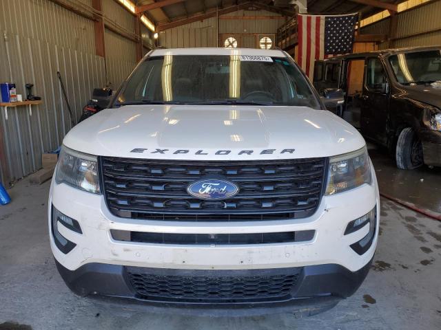 1FM5K8GT5GGB60158 - 2016 FORD EXPLORER SPORT თეთრი ფოტო 5
