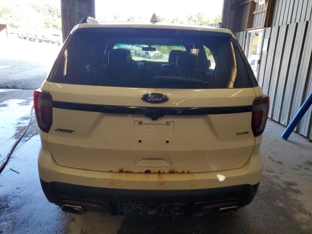 1FM5K8GT5GGB60158 - 2016 FORD EXPLORER SPORT თეთრი ფოტო 6