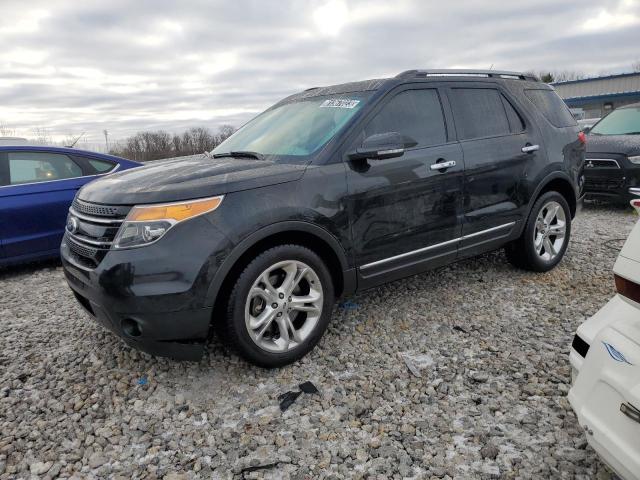 1FM5K8F81DGC72044 - 2013 FORD EXPLORER LIMITED CHARCOAL photo 1