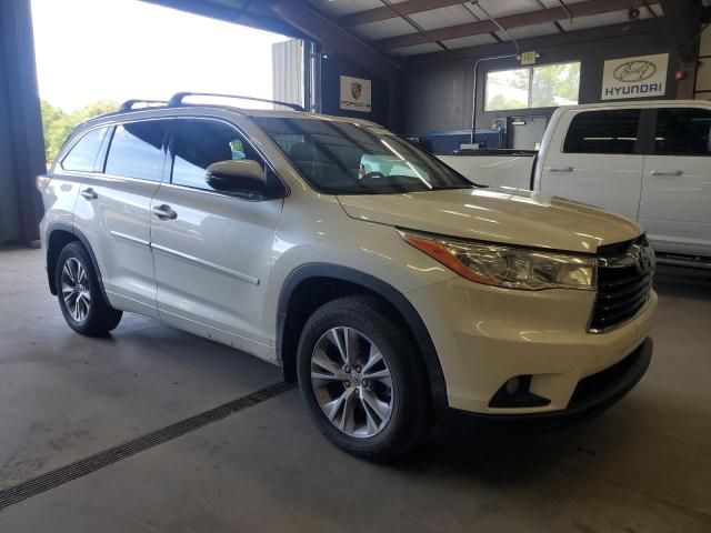 5TDJKRFH1ES056968 - 2014 TOYT HIGHLANDER XLE თეთრი ფოტო 4