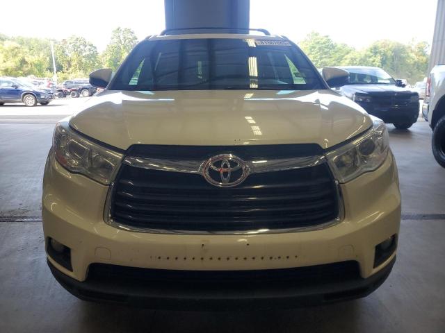 5TDJKRFH1ES056968 - 2014 TOYT HIGHLANDER XLE თეთრი ფოტო 5