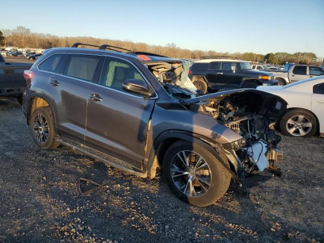 5TDKKRFH3GS503498 - 2016 TOYOTA HIGHLANDER XLE CHARCOAL photo 4