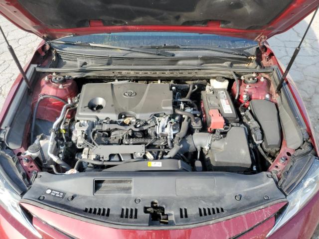 4T1B11HK8JU641002 - 2018 TOYOTA CAMRY L 栗色 照片 11