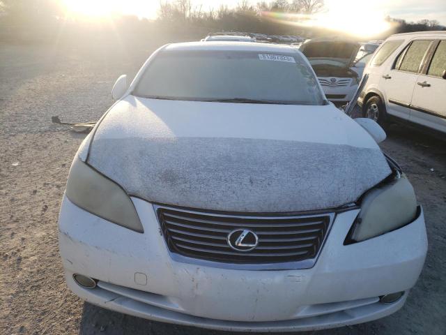 JTHBJ46G872152154 - 2007 LEXUS ES 350 WHITE photo 5