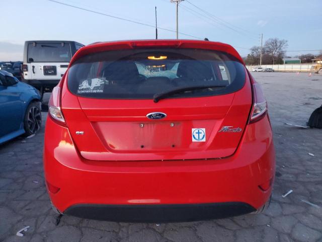 3FADP4EJ9EM107368 - 2014 FORD FIESTA SE RED photo 6