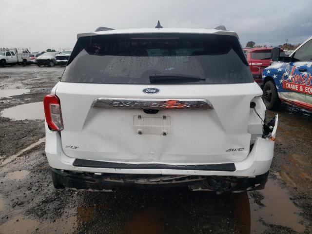 1FMSK8DH3PGA86533 - 2023 FORD EXPLORER XLT WHITE photo 6