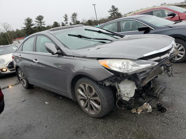 5NPEC4AB7DH719579 - 2013 HYUNDAI SONATA SE GRAY photo 4