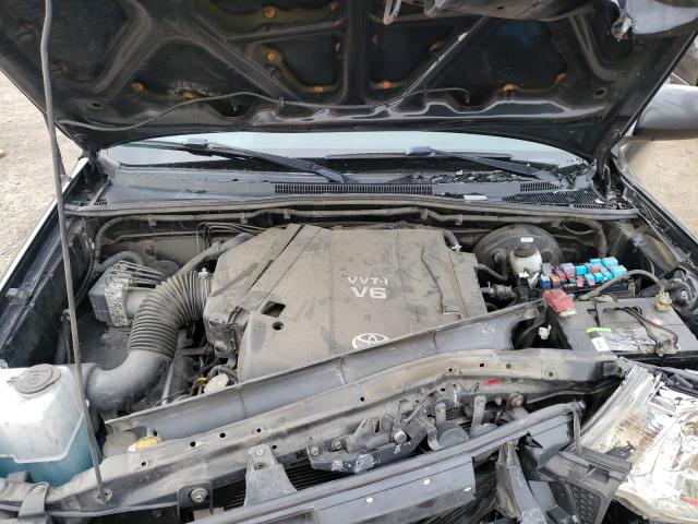 3TMJU4GN1BM110833 - 2011 TOYOTA TACOMA DOUBLE CAB PRERUNNER BLACK photo 11
